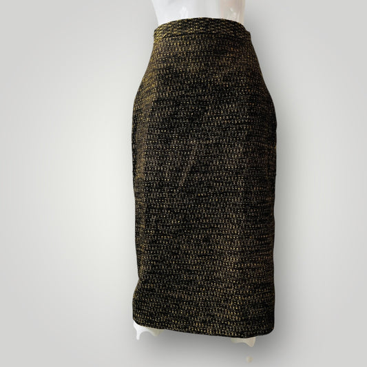 1990s vintage / URBANI / pencil skirt / s (3891167962420884613)
