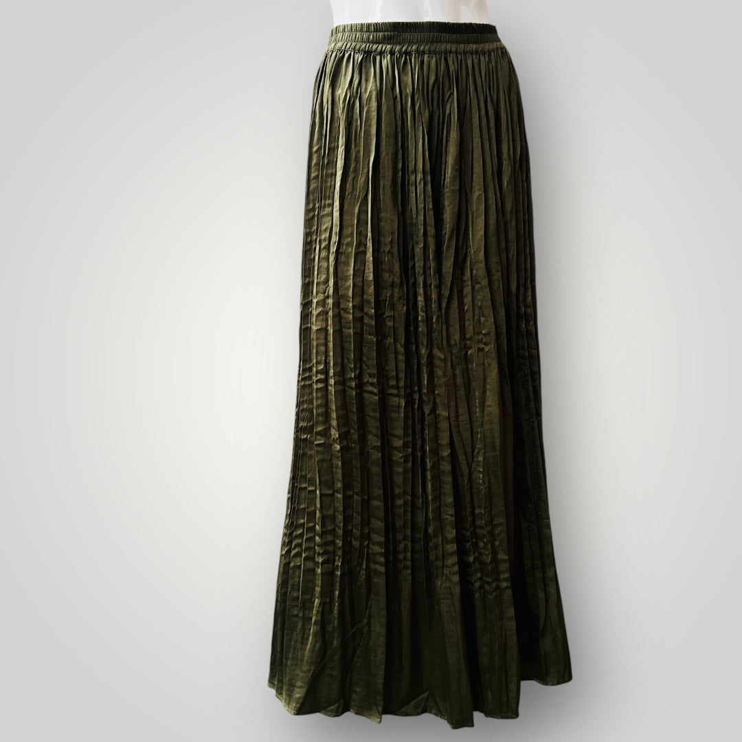 Jane James / Tess Crushed Skirt Olive / 20 (3891167971572349554)