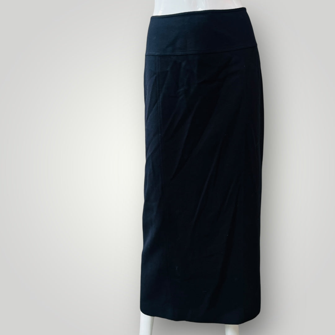 1990s vintage / ASHLEY FOGEL / wool skirt / 16 / made in nz (3891167989678116150)