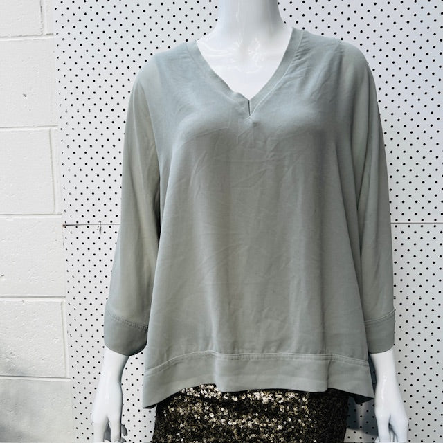 CAPTURE / sage green top with undertop / 10 (3891766843669268129)