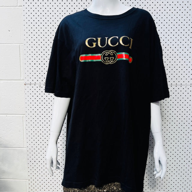 GUCCI / logo tee / 2XL (3891766862356513811)