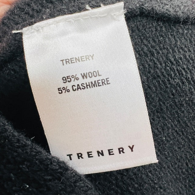TRENERY / wool cashmere high necked knit / s (3891766926544952615)
