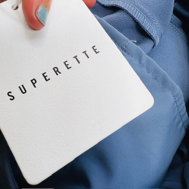 SUPERETTE / dover pants / blue / 12 / new with tags / $249 rrp (3891766936860325747)