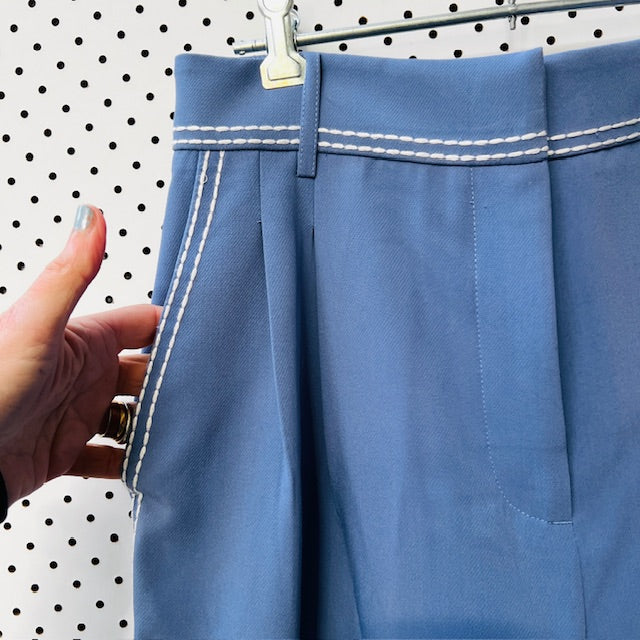 SUPERETTE / dover pants / blue / 12 / new with tags / $249 rrp (3891766945321779873)