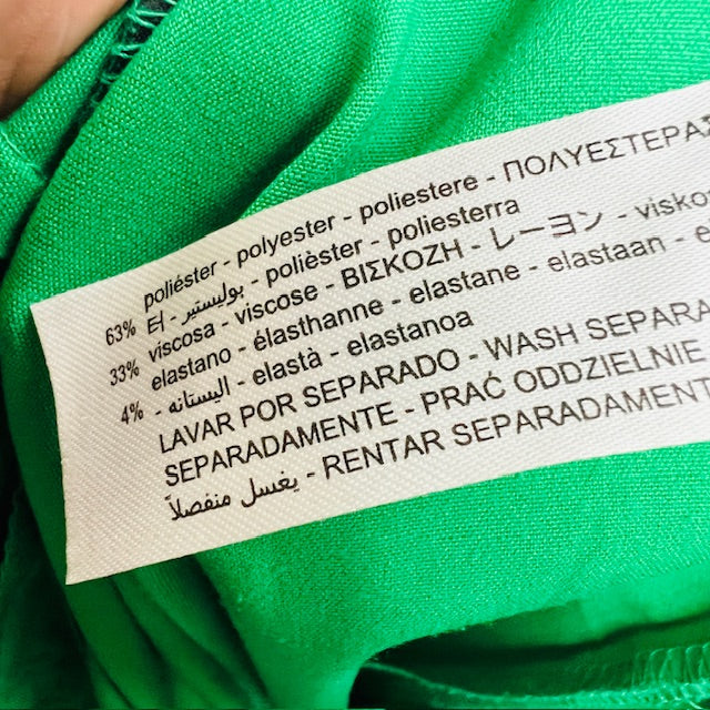 ZARA / kelly green pants / 42 (3891766949333175127)