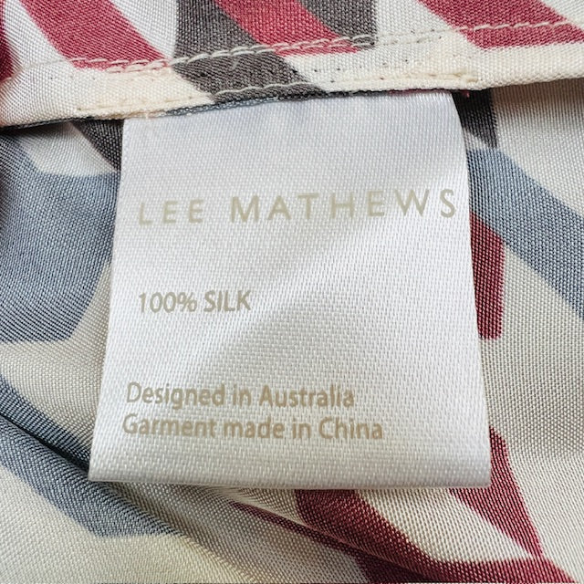 LEE MATHEWS / harper pants / 100% silk / 5 (16) (3891766976419894322)