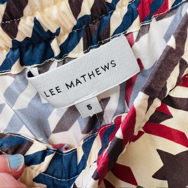 LEE MATHEWS / harper pants / 100% silk / 5 (16) (3891766981329667183)