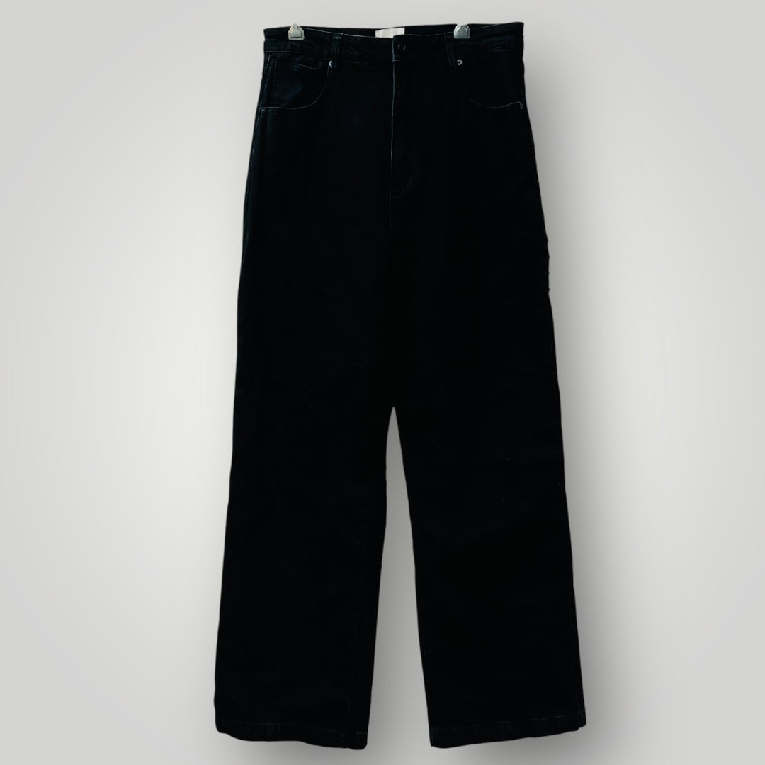 A BRAND / 94 high + wide jeans / black / 32 or 14 (3891767834831296425)