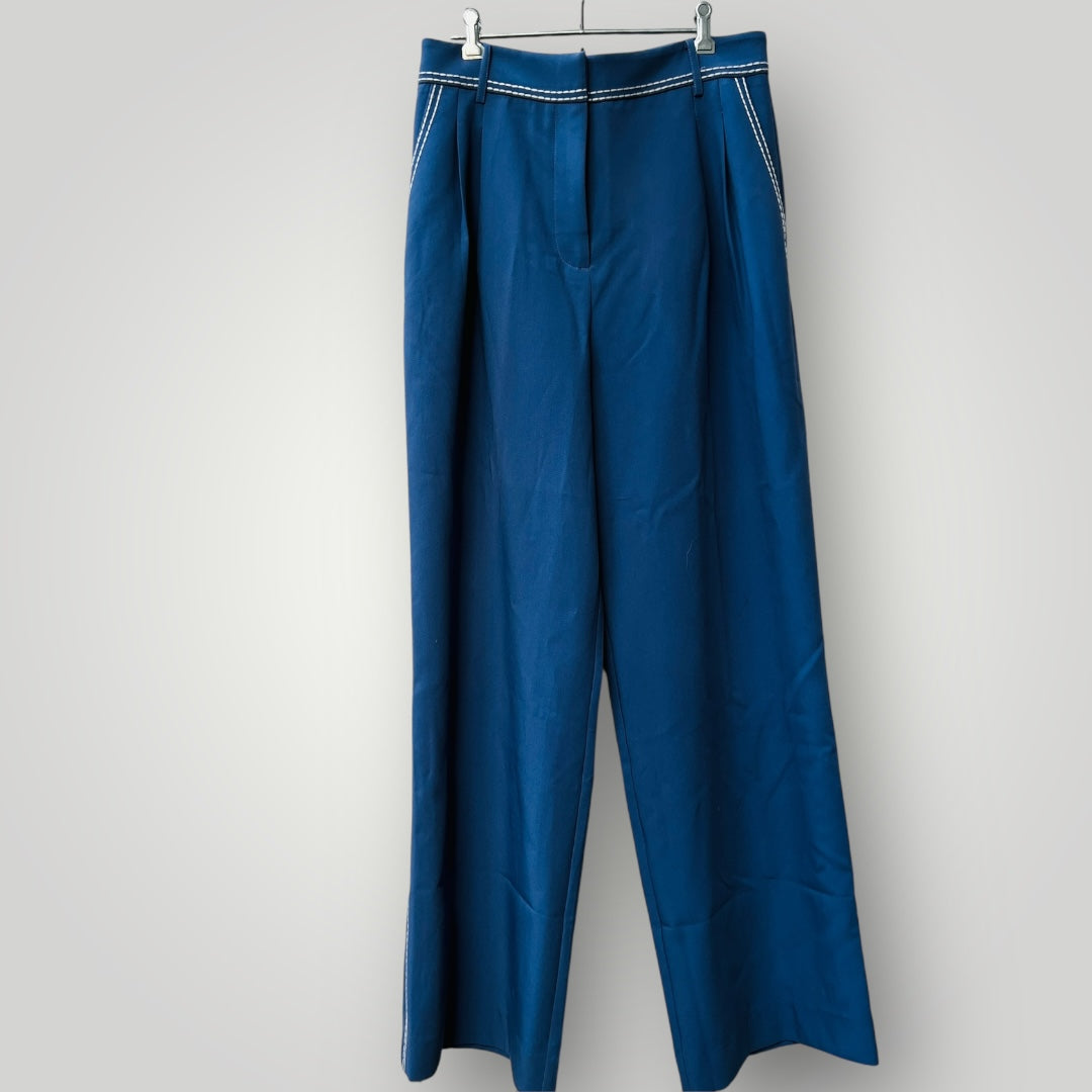 SUPERETTE / dover pants / blue / 12 / new with tags / $249 rrp (3891767849663052705)