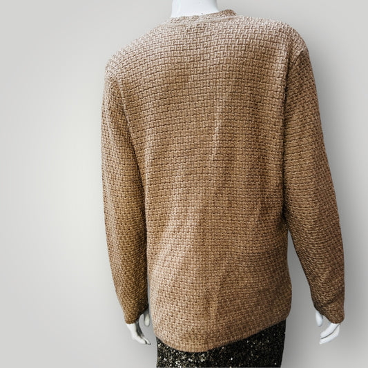 1990s vintage / wool cardigan / NEWCASTLE / xl (3891767879161546105)