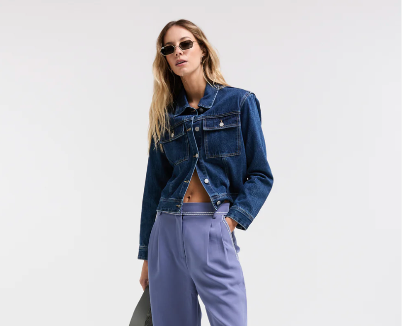 SUPERETTE / dover pants / blue / 12 / new with tags / $249 rrp (3891844537099931208)