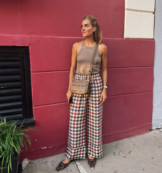 LEE MATHEWS / harper pants / 100% silk / 5 (16) (3891846038752443237)