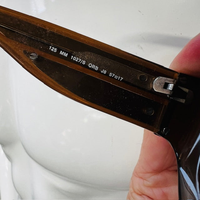 vintage MAXMARA / oval sunglasses / 125mm (3891925308969158340)