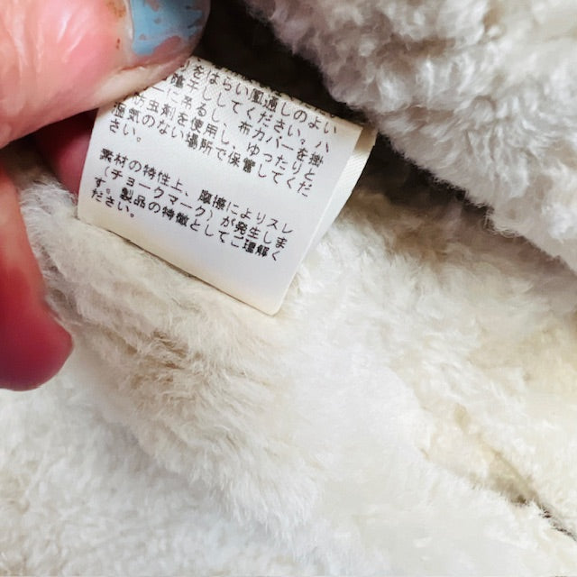 IÉNA / japanese shearling leather coat / s (3892284871706083697)