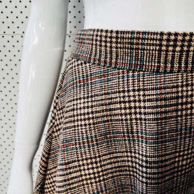 veve / plaid a line skirt / s / made in korea (3892284946370820629)