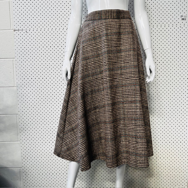 veve / plaid a line skirt / s / made in korea (3892284948440551743)