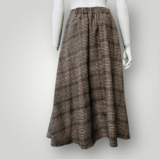 veve / plaid a line skirt / s / made in korea (3892285430045719942)