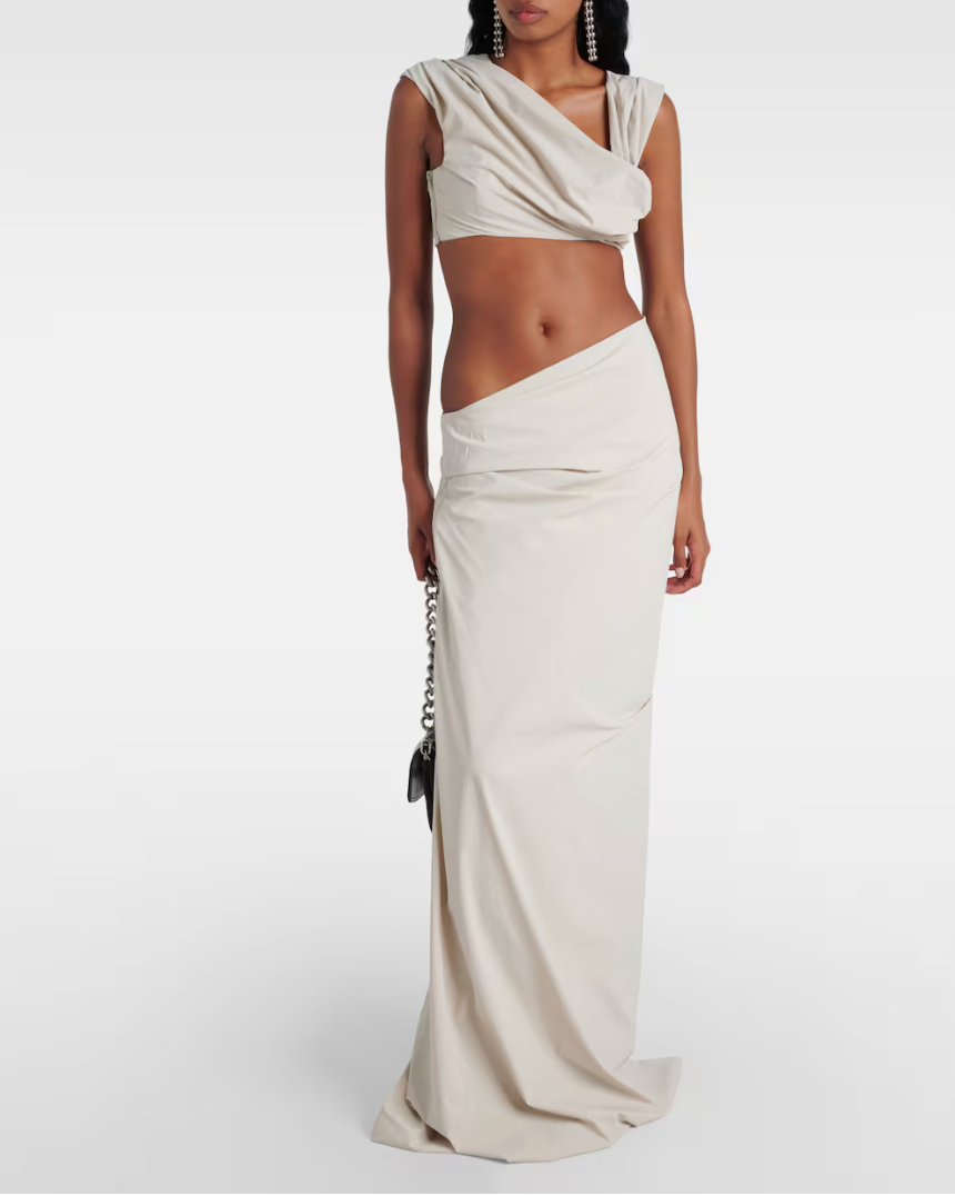 ENTIRE STUDIOS / structured maxi skirt / s (3892285997702651160)