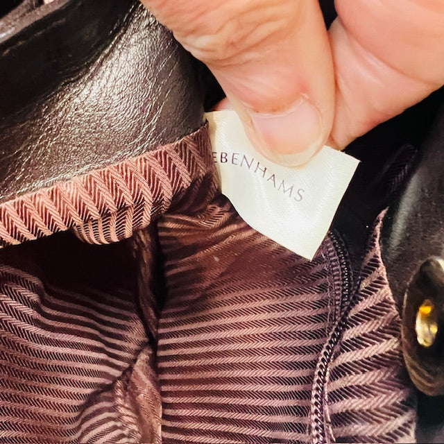 DEBENHAMS / cross body leather bag (3892381850162730382)