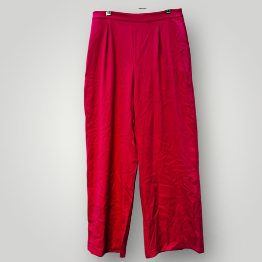 SHEIN / pink wide legged pants / L (3892383784228644907)