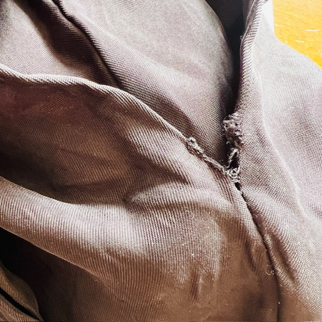 HAILWOOD / black dress with ruched details / 14 (3892540652407135936)