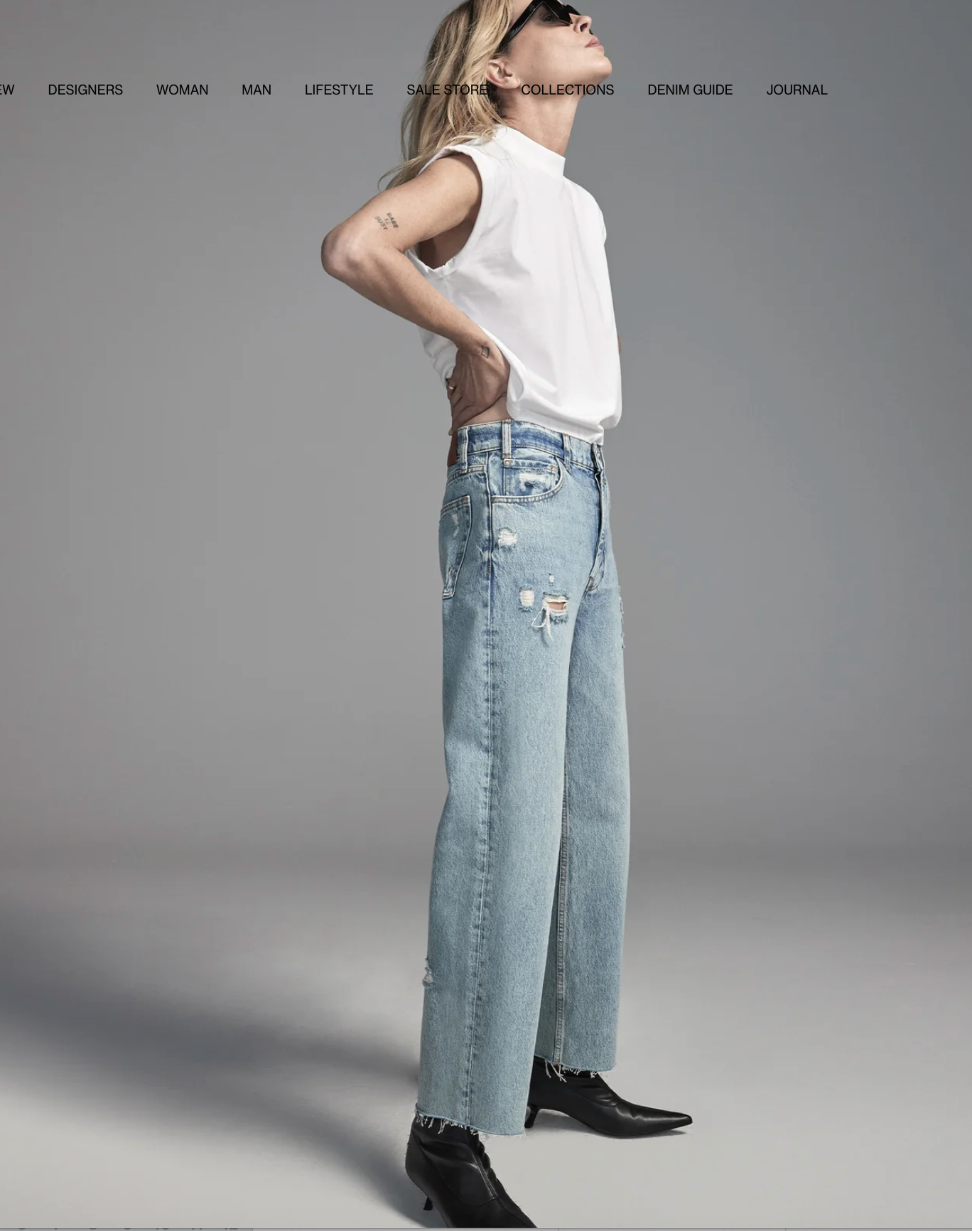 ANINE BING / 'gavin' boyfriend jeans / 26 (3892548007023874759)