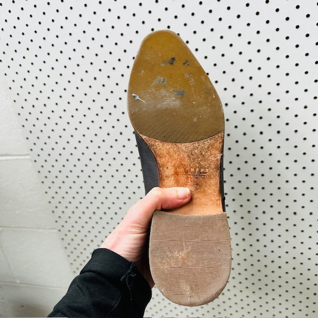 TRENERY / leather loafers without laces / 41 (3892559288138403484)