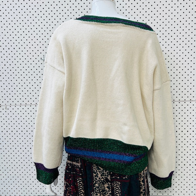 trelise cooper / 'hi my name is' jumper / m (3893694713125729453)