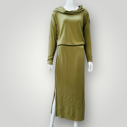 DKNY PURE / green dress / s (3893695265493086215)