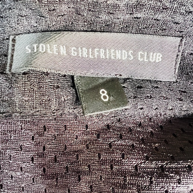STOLEN GIRLFRIENDS CLUB / a line mesh mini skirt / s (3894108271380686622)