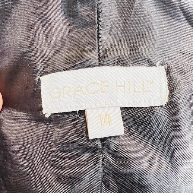 GRACE HILL / ruched a line skirt / 14 (3894108335453156769)