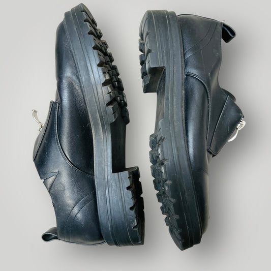 ISABELLA ANSELMI / black zip derby shoes / 39 (3894108704402917705)