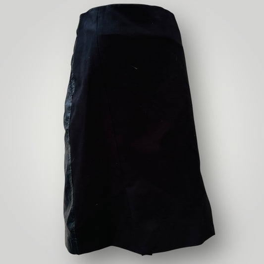 VERGE / leather front skirt / 14 (3894272272134049656)