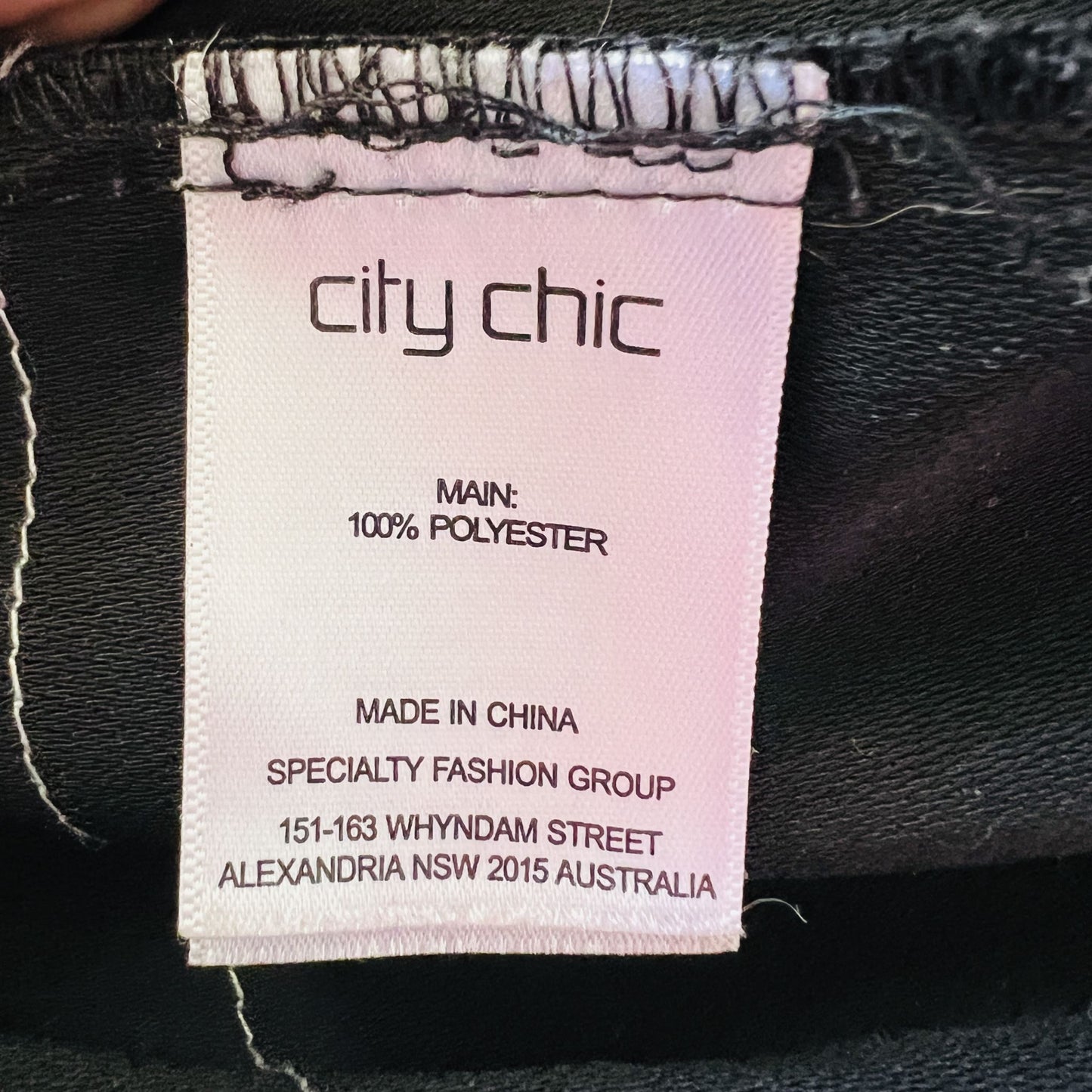 CITY CHIC / a line skirt with white stitching / 16 (3894280329368030099)