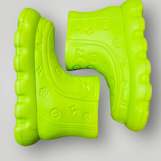 croc - like boots with LV patterning / 38/39 (3894777666839622597)