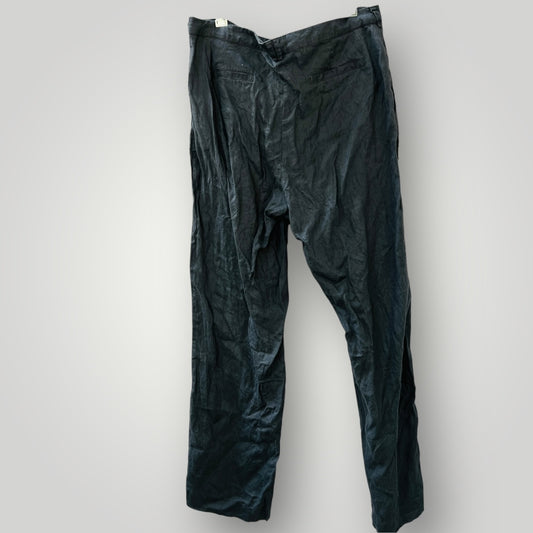 JOHN LEWIS / wide legged linen pants in grey / 14 (3894815354393285306)