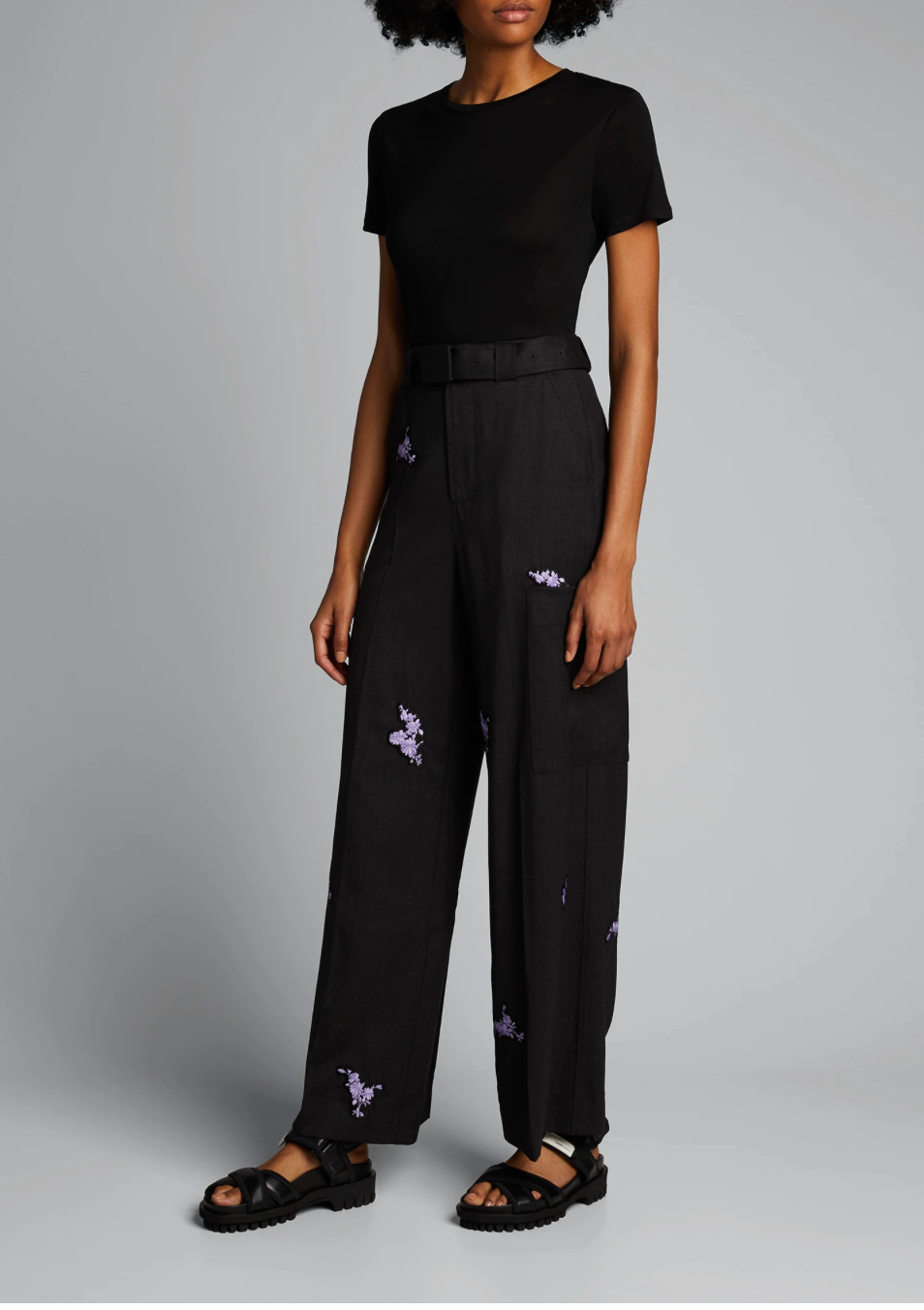 GANNI / wool pants / 38 (3894874205303323913)