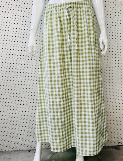 MISS SELFRIDGE / sae gingham maxi skirt / 12-14 (3895033024893639500)