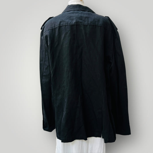 PELLIZZARO / linen blazer / 2xl / made in nz (3895305367202605480)