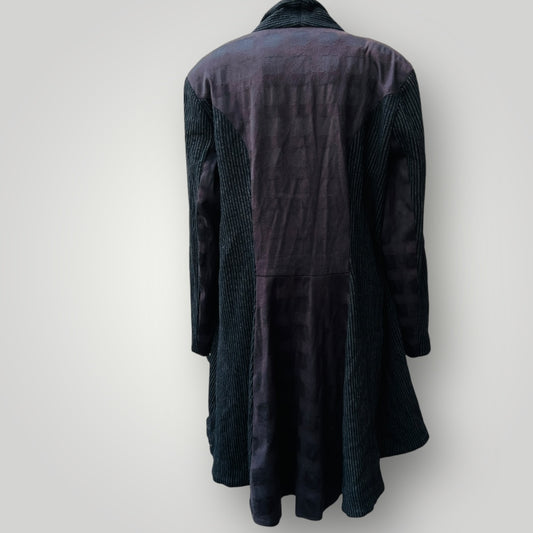 2000s vintage / ANNAH S / wool pea coat / xl / made in nz (3895305370556050238)