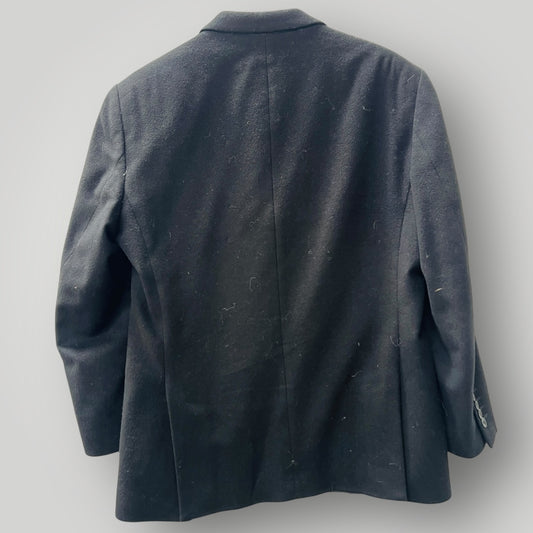 KENT & LLOYD / black cashmere blazer / L (3895387433493250837)