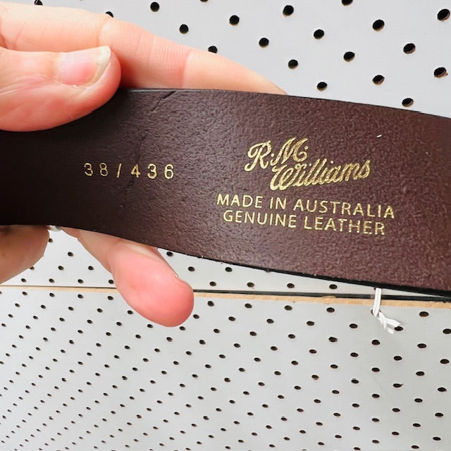 RM WILLIAMS / 'traditional' belt / 38 (3895478109910600510)