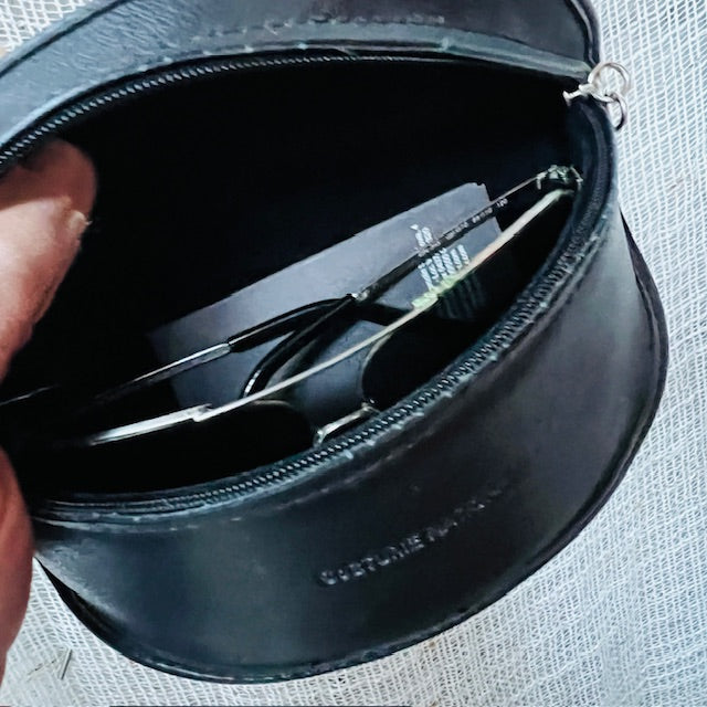 CoSTUME NATIONAL / 1990s vintage wrap sunglasses with case (3895549479049805100)