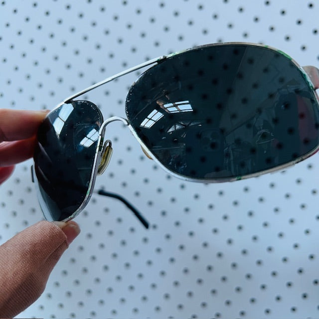 CoSTUME NATIONAL / 1990s vintage wrap sunglasses with case (3895549495819399342)