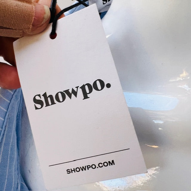 SHOWPO / heath mini dress / 12 / new with tags (3895559175488869911)