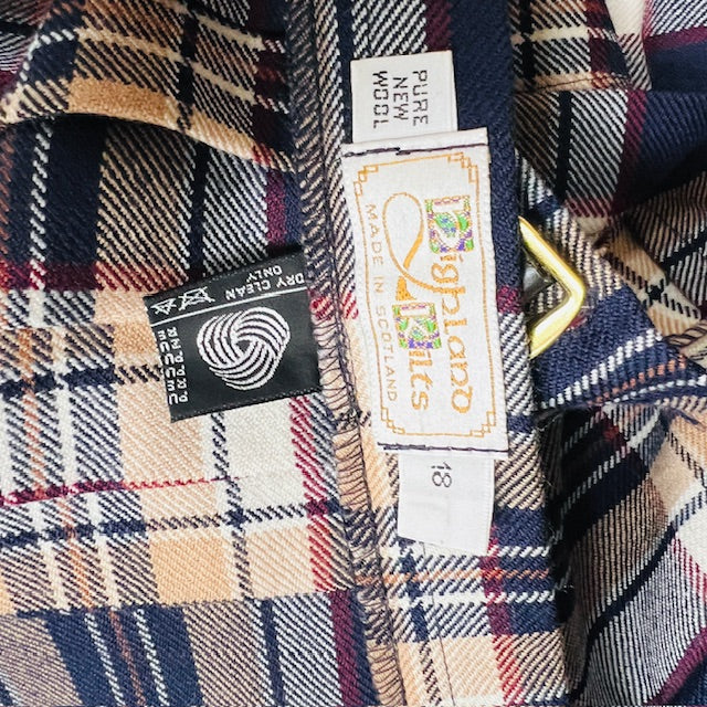 made in scotland / vintage / tartan kilt / 18 (3895653234637865567)