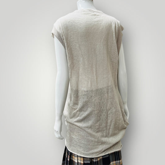 1990s vintage / ALIZA / linen tank dress / 12 (3895653498275128932)