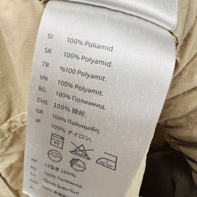 COS / barrel leg pants in taupe / s (3895915089128465919)
