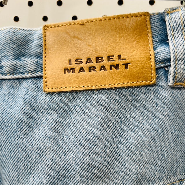 ISABEL MARANT / Dileskoa / High-Rise Wide-Leg Jeans / 40 (3895915129879715083)
