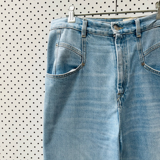 ISABEL MARANT / Dileskoa / High-Rise Wide-Leg Jeans / 40 (3895915137389660058)
